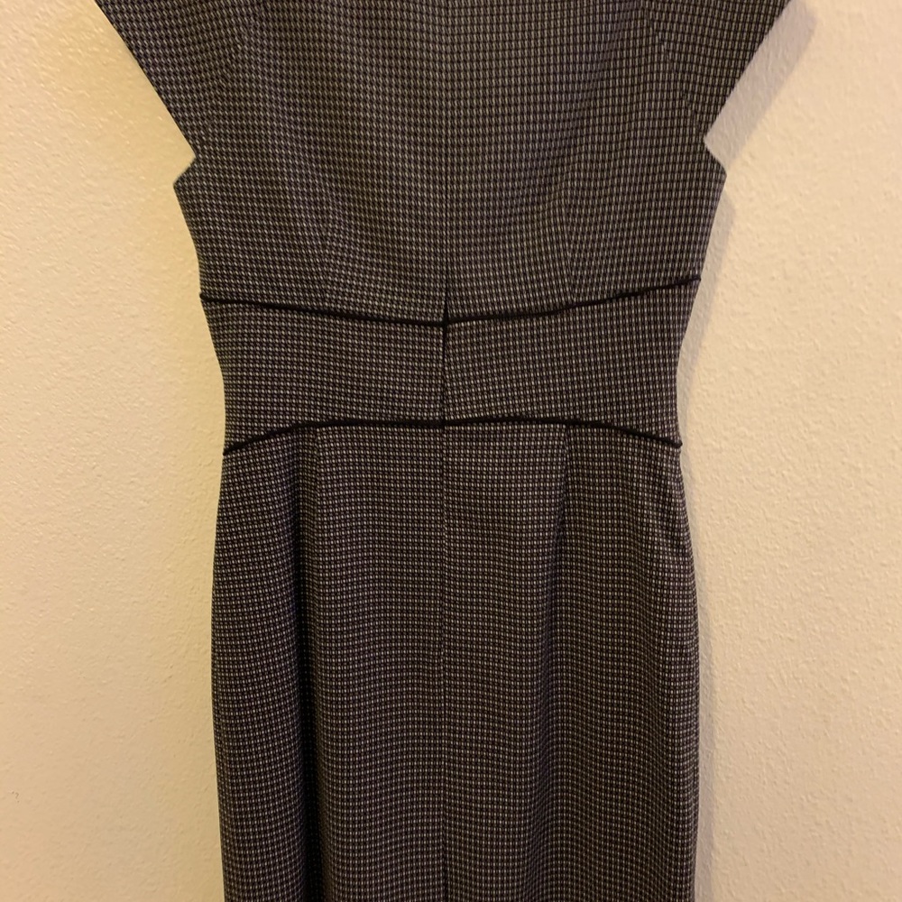 Black and white Tahari dress